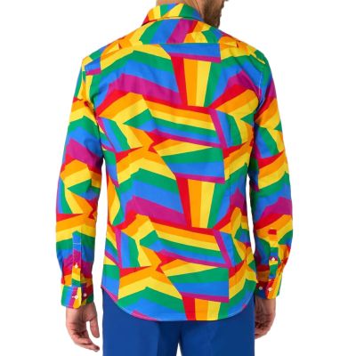 OPPOSUITS Koszula męska kolorowa, imprezowa, sceniczna, tęcza | Sklep GriShop.eu | Koszule
