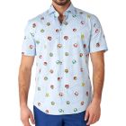 OPPOSUITS Koszula męska krótki rękaw, kolorowa kreskówki mario bros | Sklep GriShop.eu | Koszule