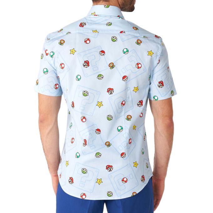 OPPOSUITS Koszula męska krótki rękaw, kolorowa kreskówki mario bros | Sklep GriShop.eu | Koszule