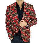 MARCO MILANO Marynarka męska C42 czerwona ekskluzywna | Sklep GriShop.eu | Marynarki