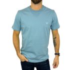 MARCO T-Shirt męski niebieski TM5 bawełniany, krótki rękaw | Sklep GriShop.eu | Strona główna
