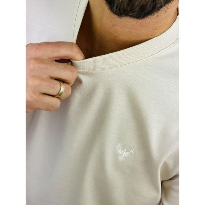 MARCO T-Shirt męski jasny beż TM4 bawełniany, krótki rękaw | Sklep GriShop.eu | Strona główna