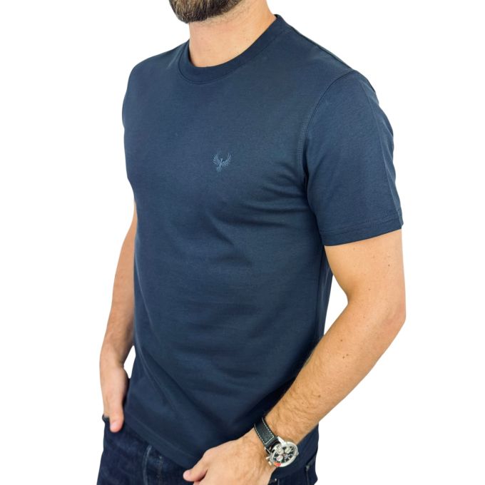 MARCO T-Shirt męski granatowy TM1 bawełniany, krótki rękaw | Sklep GriShop.eu | Strona główna