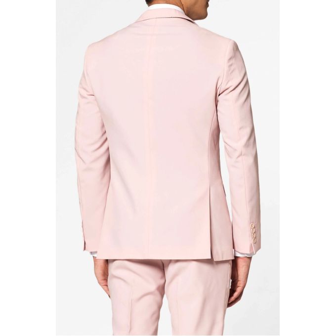 OPPOSUITS Garnitur męski z krawatem, jasny róż, pudrowy, casual, pastele | Sklep GriShop.eu | Garnitury