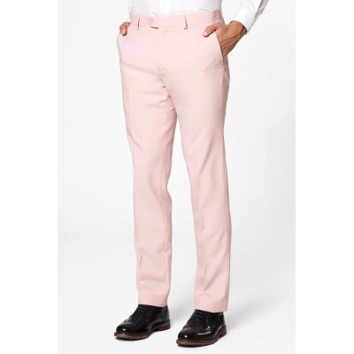 OPPOSUITS Garnitur męski z krawatem, jasny róż, pudrowy, casual, pastele | Sklep GriShop.eu | Garnitury