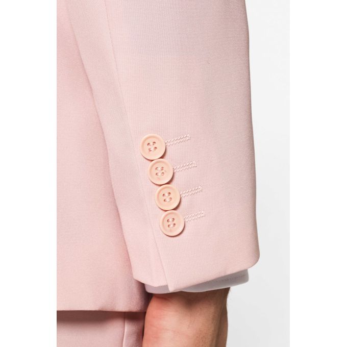 OPPOSUITS Garnitur męski z krawatem, jasny róż, pudrowy, casual, pastele | Sklep GriShop.eu | Garnitury