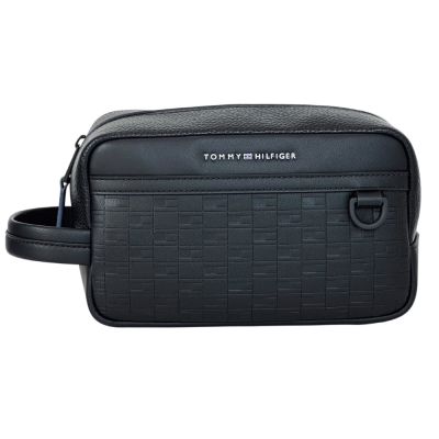 TOMMY HILFIGER Kosmetyczka Torba męska/damska czarna podróżna mała | Sklep GriShop.eu | Galanteria i dodatki