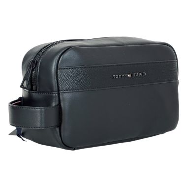 TOMMY HILFIGER Kosmetyczka Torba męska czarna podróżna małą AM0AM13249 | Sklep GriShop.eu | Galanteria i dodatki