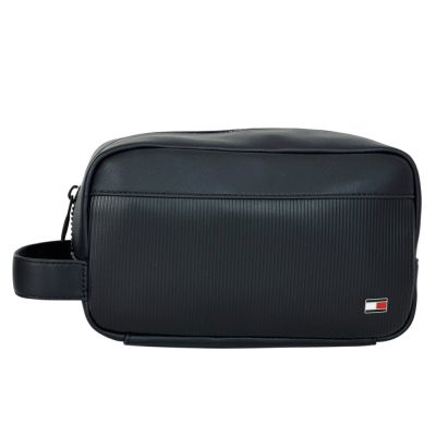 TOMMY HILFIGER Kosmetyczka Torba męska/damska czarna podróżna | Sklep GriShop.eu | Galanteria i dodatki