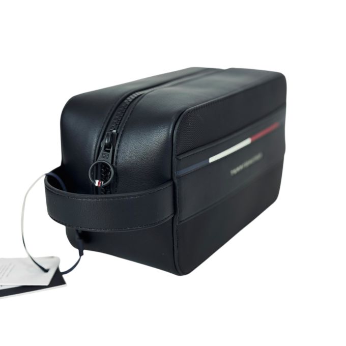 TOMMY HILFIGER Kosmetyczka Torba męska czarna podróżna mała AM0AM13235 | Sklep GriShop.eu | Galanteria i dodatki