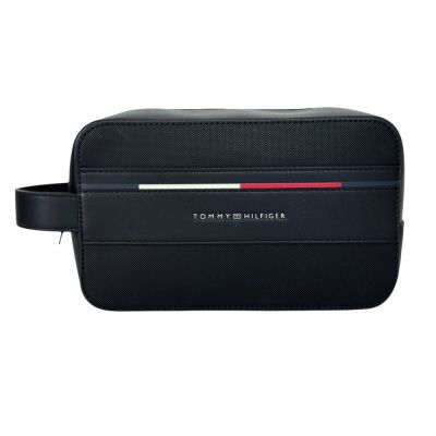TOMMY HILFIGER Kosmetyczka Torba męska czarna podróżna mała AM0AM13235 | Sklep GriShop.eu | Galanteria i dodatki