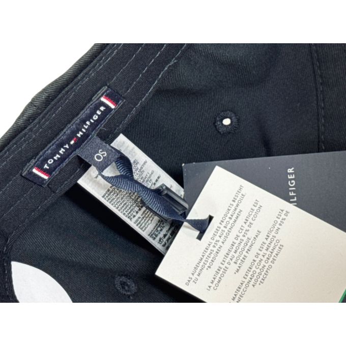 TOMMY HILFIGER Czapka męska z daszkiem damska unisex czarna | Sklep GriShop.eu | Strona główna