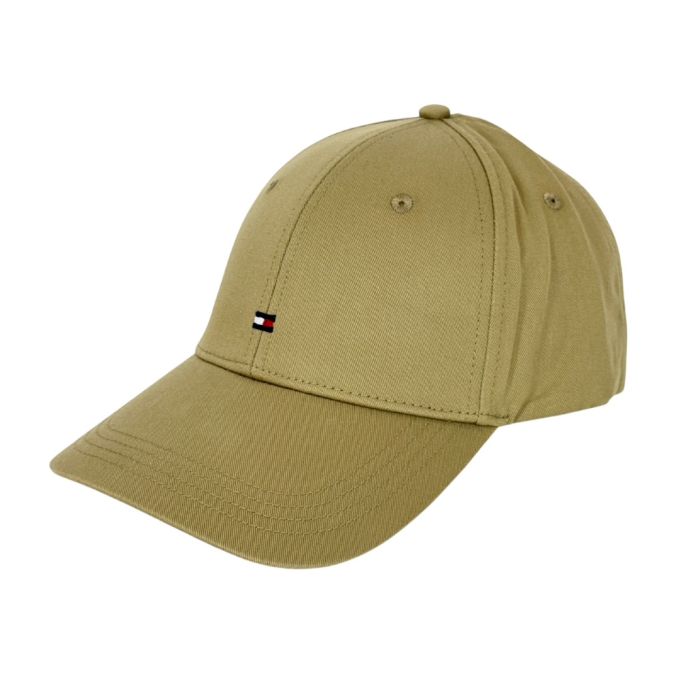 TOMMY HILFIGER Czapka męska z daszkiem damska unisex beżowa | Sklep GriShop.eu | Strona główna
