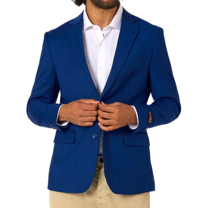 OPPOSUITS Marynarka męska niebieska, ciekawa podszewka, cosual podszewka | Sklep GriShop.eu | Strona główna