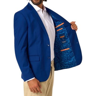 OPPOSUITS Marynarka męska niebieska, ciekawa podszewka, cosual podszewka | Sklep GriShop.eu | Strona główna