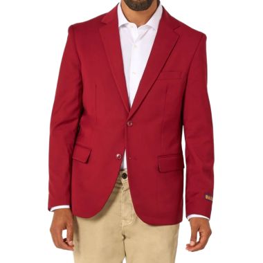 OPPOSUITS Marynarka męska czerwona, ciekawa niebieska podszewka, cosual podszewka | Sklep GriShop.eu | Strona główna