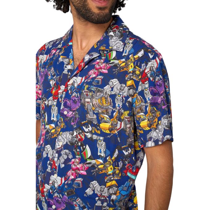 OPPOSUITS Koszula męska krótki rękaw, kolorowa Transformers, Hawajska | Sklep GriShop.eu | Koszule
