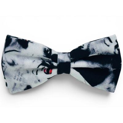 GIOVANNI PERA mucha muszka D715 Biało-czarna Marilyn Monroe , casual, wesoła, impreza | Sklep GriShop.eu | Muszki