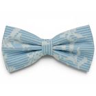 GIOVANNI PERA mucha muszka D712 Niebieska paski kwiaty casual, wesoła, impreza | Sklep GriShop.eu | Muszki