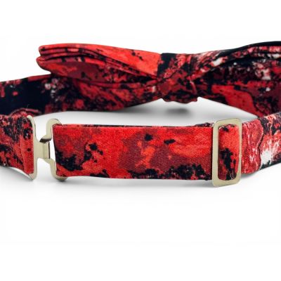 GIOVANNI PERA mucha muszka D714 Czerwona lawa, casual, gorąca, impreza | Sklep GriShop.eu | Muszki