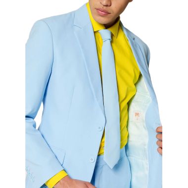 OPPOSUITS Garnitur męski z krawatem, jasny niebieski, Ice Ice Baby , casual, pastele | Sklep GriShop.eu | Garnitury 2