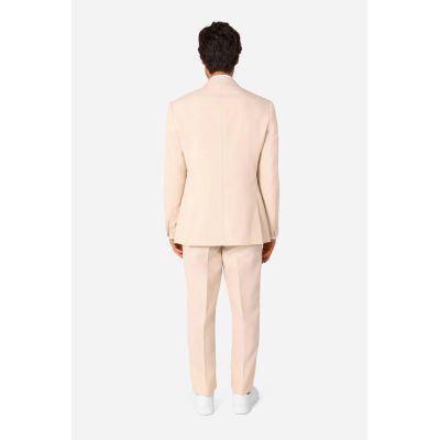 OPPOSUITS Garnitur męski z krawatem, piaskowy, casual, pastele | Sklep GriShop.eu | Garnitury