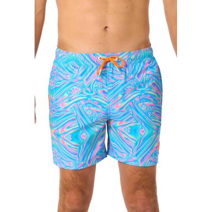 OPPOSUITS Spodenki, Szorty kąpielowe męskie, plaża, niebieskie, kolorowe, wesołe | Sklep GriShop.eu | Spodnie