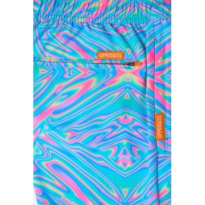 OPPOSUITS Spodenki, Szorty kąpielowe męskie, plaża, niebieskie, kolorowe, wesołe | Sklep GriShop.eu | Spodnie