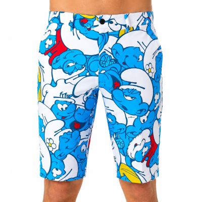 OPPOSUITS Spodenki krótkie męskie kolorowe SMERFY, wesołe, bajka | Sklep GriShop.eu | Strona główna