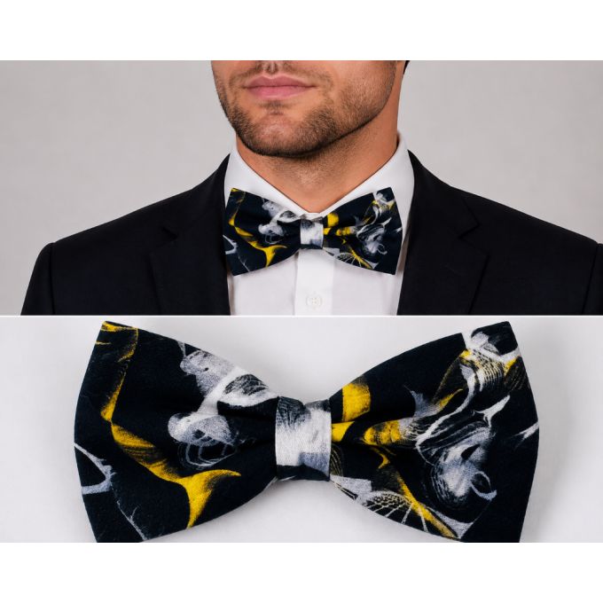 GIOVANNI PERA mucha muszka D718 , czarna, kolorowa, wesoła, casual, impreza | Sklep GriShop.eu | Muszki