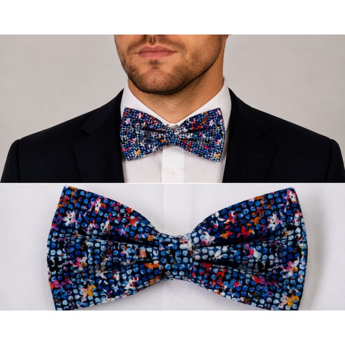 GIOVANNI PERA mucha muszka D719 , kolorowa, kwiaty, wesoła, casual, impreza | Sklep GriShop.eu | Muszki