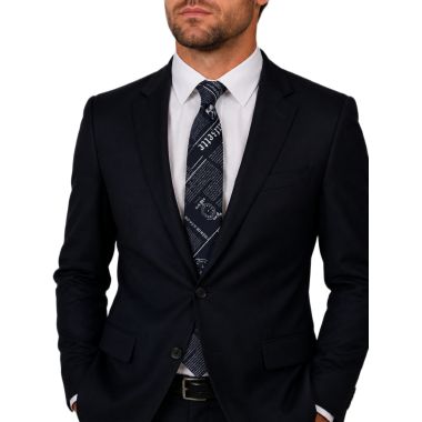 GIOVANNI PERA krawat D720 , czarno biała gazeta, casual, impreza | Sklep GriShop.eu | Krawaty 2