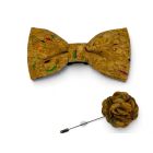 MASSILIANO SERGIO zestaw MSN1 elegancka mucha muszka korek + pin | Sklep GriShop.eu | Muszki