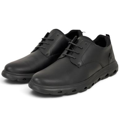 Deakins Męskie buty DK001 Czarne cholewka elegancka, podeszwa sportowa | Sklep GriShop.eu | Obuwie