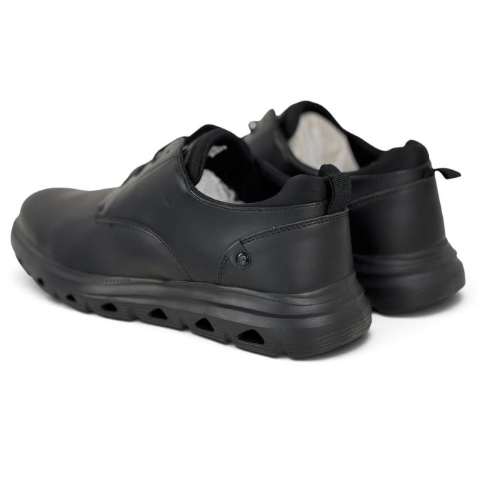 Deakins Męskie buty DK001 Czarne cholewka elegancka, podeszwa sportowa | Sklep GriShop.eu | Obuwie