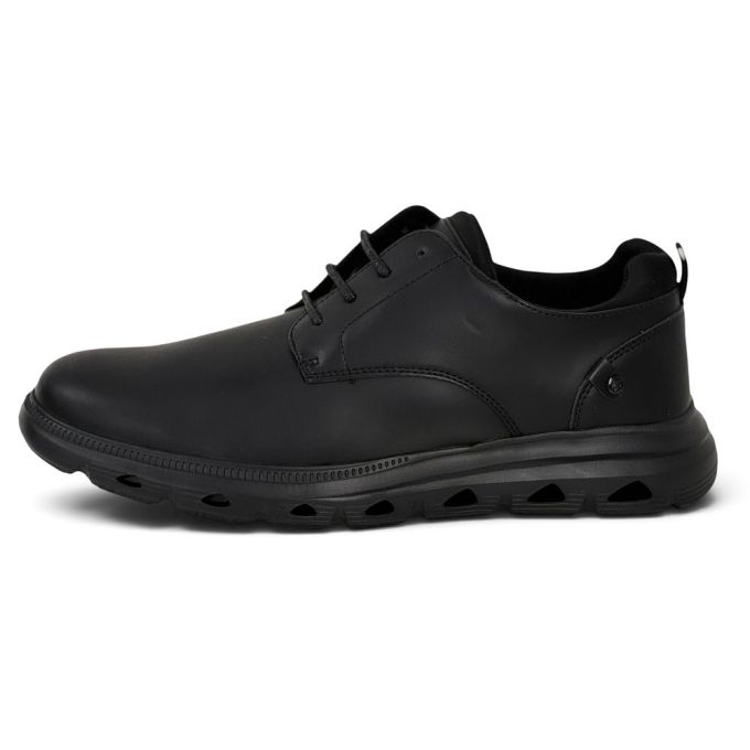 Deakins Męskie buty DK001 Czarne cholewka elegancka, podeszwa sportowa | Sklep GriShop.eu | Obuwie