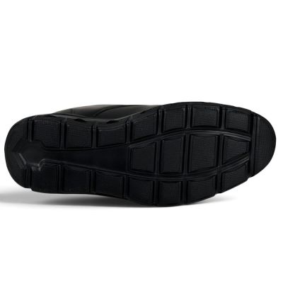 Deakins Męskie buty DK001 Czarne cholewka elegancka, podeszwa sportowa | Sklep GriShop.eu | Obuwie