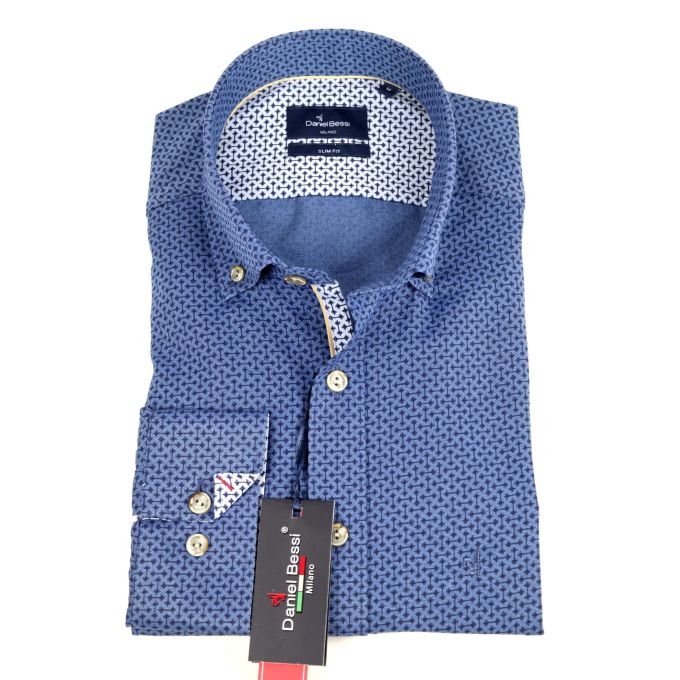 DANIEL BESSI Koszula męska fb623 | Sklep GriShop.eu | Koszule