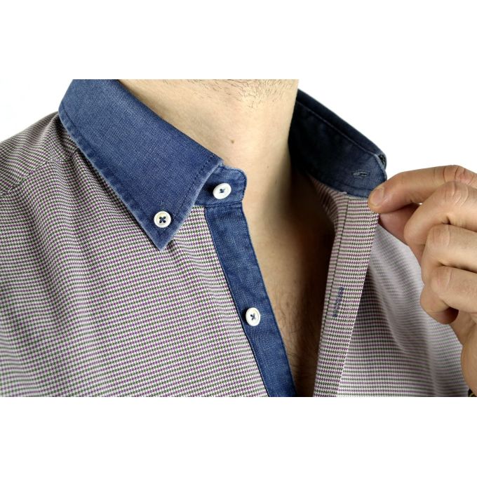 DANIEL TISSIU Koszula męska MD09 | Grishop | Koszule