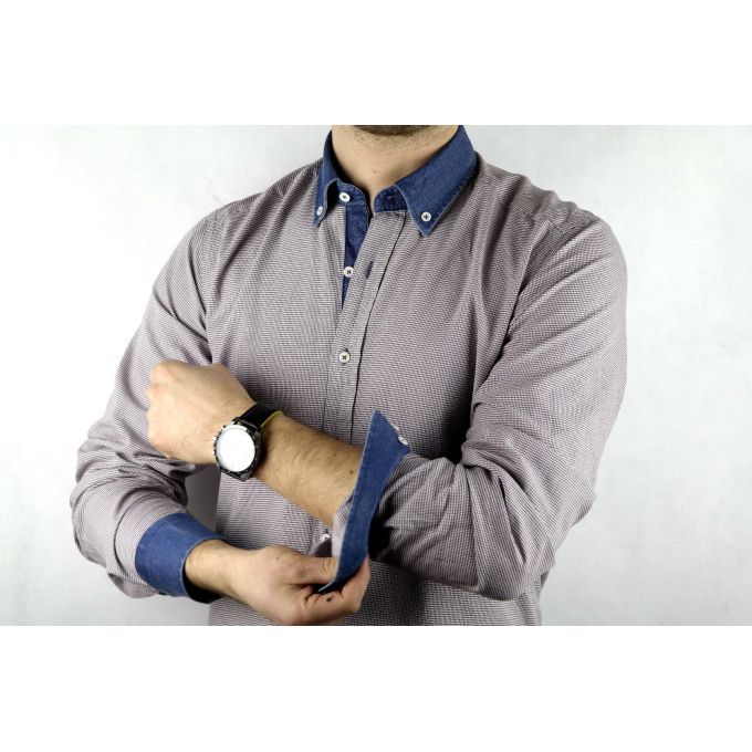 DANIEL TISSIU Koszula męska MD09 | Grishop | Koszule