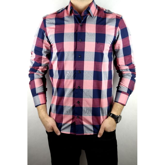 DANIEL BESSI Koszula męska fb395 | Grishop | Koszule