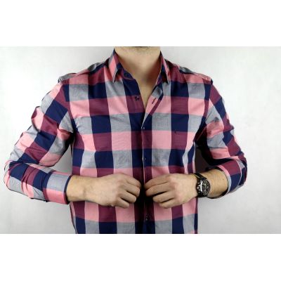 DANIEL BESSI Koszula męska fb395 | Grishop | Koszule