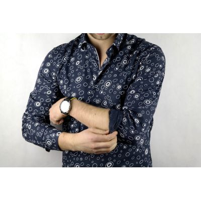 DANIEL BESSI Koszula męska fb592 | Grishop | Koszule