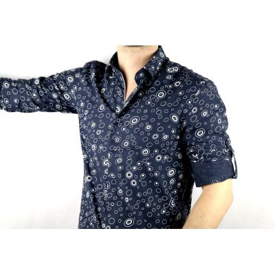 DANIEL BESSI Koszula męska fb592 | Grishop | Koszule