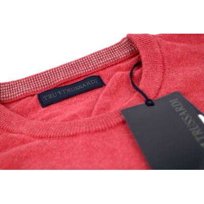 TRUSSARDI sweterek męski, cienki STR001 | Grishop | Swetry