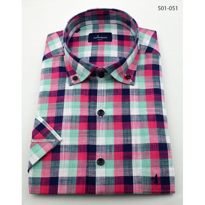 DANIEL BESSI Koszula męska fb051 | Grishop | Koszule