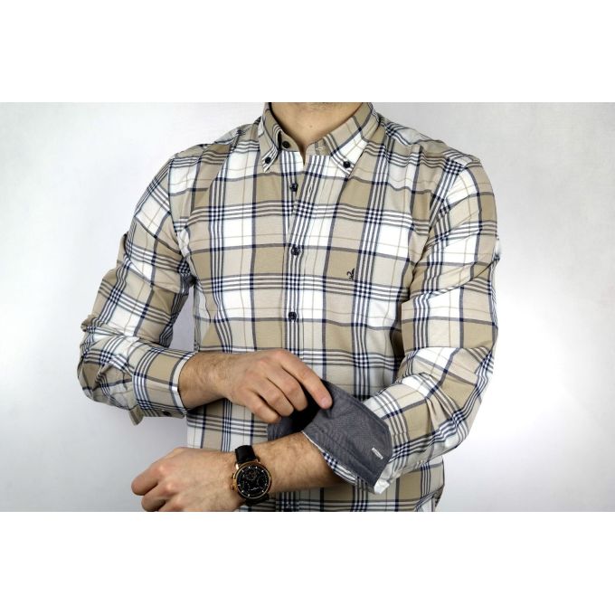 DANIEL BESSI Koszula męska fb367 | Grishop | Koszule