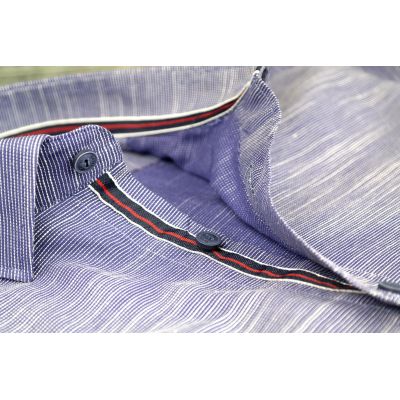 DANIEL BESSI Koszula męska fb210 niebieska | Sklep GriShop.eu | Koszule