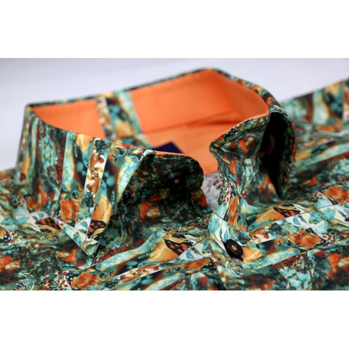 DANIEL BESSI Koszula męska fb169 kolorowa | Sklep GriShop.eu | Koszule