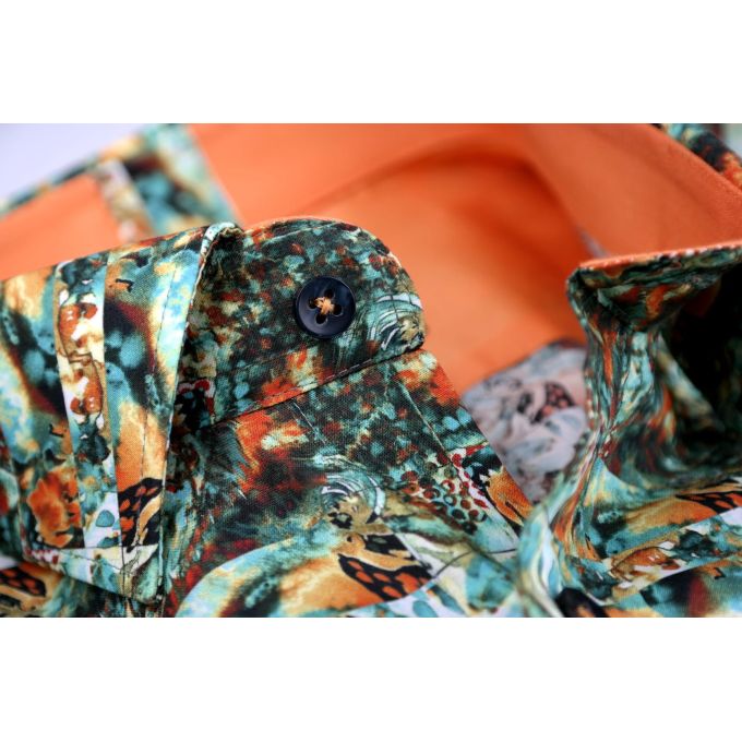 DANIEL BESSI Koszula męska fb169 kolorowa | Sklep GriShop.eu | Koszule